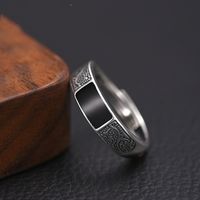 Ethnic Style Dragon Copper Plating Silver Plated Men's Rings main image 3