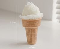 Simple Style Ice Cream Wax Candle sku image 1