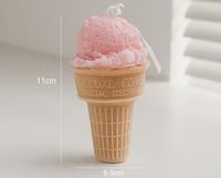 Simple Style Ice Cream Wax Candle sku image 2