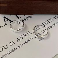 Copper Silver Plated Classic Style Plating Round Rings main image 1
