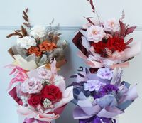 Christmas Valentine's Day Teachers' Day Romantic Pastoral Flower Preserved Flower Party Date Festival Bouquet main image 1