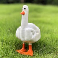 Cute Funny Middle Finger Duck Synthetic Resin Ornaments main image 3