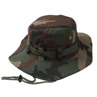Women's Simple Style Commute Color Block Printing Wide Eaves Bucket Hat main image 4