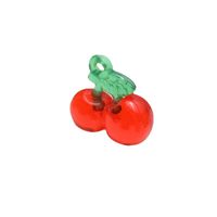10 Pcs/package Cute Cherry Strawberry Resin Jewelry Accessories main image 5