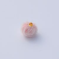 10 Pcs/package Cute Hairball Imitation Mink Jewelry Accessories sku image 3