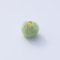 10 Pcs/package Cute Hairball Imitation Mink Jewelry Accessories sku image 4