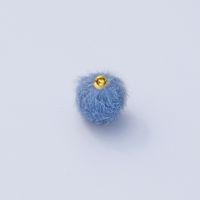 10 Pcs/package Cute Hairball Imitation Mink Jewelry Accessories sku image 6