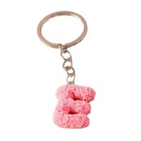 Simple Style Letter Resin Bag Pendant Keychain main image 5
