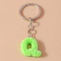 Simple Style Letter Resin Bag Pendant Keychain sku image 17