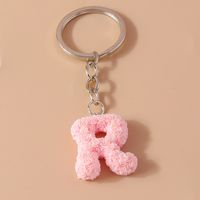 Simple Style Letter Resin Bag Pendant Keychain sku image 18