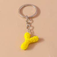 Simple Style Letter Resin Bag Pendant Keychain sku image 25