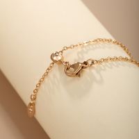 Xuping Simple Style Geometric 18k Gold Plated Artificial Diamond Alloy Wholesale Bracelets main image 3