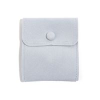 Simple Style Solid Color Flannel Jewelry Packaging Bags sku image 5