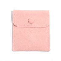 Simple Style Solid Color Flannel Jewelry Packaging Bags sku image 6