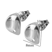 6 Pieces Stainless Steel Geometric Simple Style sku image 4