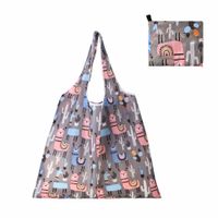 Cute Pastoral Flower Polyester Composite Needle Punched Cotton Shopping Bags sku image 76