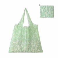 Cute Pastoral Flower Polyester Composite Needle Punched Cotton Shopping Bags sku image 72