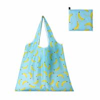 Cute Pastoral Flower Polyester Composite Needle Punched Cotton Shopping Bags sku image 71