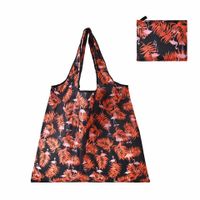 Cute Pastoral Flower Polyester Composite Needle Punched Cotton Shopping Bags sku image 74