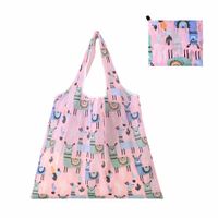 Cute Pastoral Flower Polyester Composite Needle Punched Cotton Shopping Bags sku image 77
