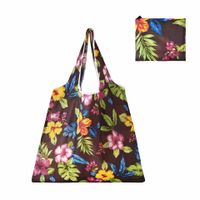 Cute Pastoral Flower Polyester Composite Needle Punched Cotton Shopping Bags sku image 78