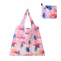 Cute Pastoral Flower Polyester Composite Needle Punched Cotton Shopping Bags sku image 109