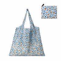 Cute Pastoral Flower Polyester Composite Needle Punched Cotton Shopping Bags sku image 79
