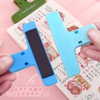1 Piece Letter Class Learning Plastic Cute Binder Clips main image 8