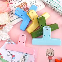 1 Piece Letter Class Learning Plastic Cute Binder Clips main image 1