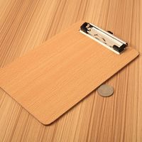 1 Piece Solid Color Class Learning Daily Mdf Height Density Plate Classic Style Folder main image 1