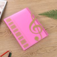 1 Piece Notes Class Learning Daily Plastic Preppy Style Folder sku image 1