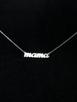 Simple Style Letter Stainless Steel Carving Necklace main image 4
