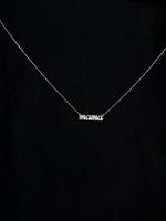 Simple Style Letter Stainless Steel Carving Necklace main image 5