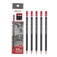 1 Set Scenery Class Learning Daily Wood Cute Pencil main image 3