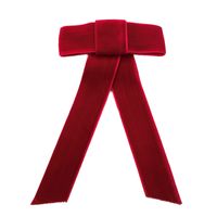 Simple Style Solid Color Bow Knot Cloth Hair Clip sku image 1