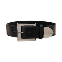 Basic Solid Color Imitation Leather Women's Leather Belts main image 2