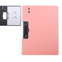 1 Piece Solid Color Class Learning Daily Plastic Simple Style Folder sku image 5