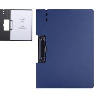 1 Piece Solid Color Class Learning Daily Plastic Simple Style Folder main image 2