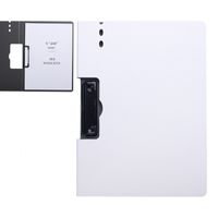 1 Piece Solid Color Class Learning Daily Plastic Simple Style Folder sku image 6