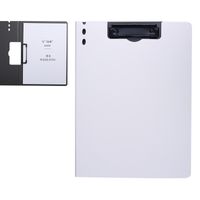 1 Piece Solid Color Class Learning Daily Plastic Simple Style Folder sku image 12
