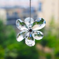 Simple Style Classic Style Plant Glass Pendant main image 2