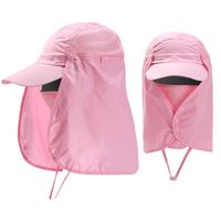 Unisex Classic Style Solid Color Flat Eaves Bucket Hat sku image 4