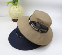 Women's Vacation Solid Color Big Eaves Bucket Hat main image 3