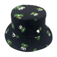 Unisex Simple Style Frog Double-sided Flat Eaves Bucket Hat main image 4