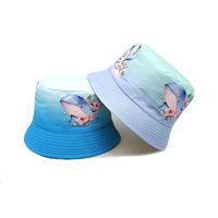 Children Unisex Cute Whale Printing Bucket Hat main image 5