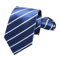 Business Stripe Arrow Polyester Men's Tie main image 1