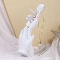 Simple Style Hand Resin Carving Jewelry Rack sku image 2