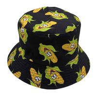 Unisex Hip-hop Sweet Fruit Flat Eaves Bucket Hat main image 2