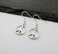 1 Pair Simple Style Geometric Plating Alloy Silver Plated Drop Earrings main image 5