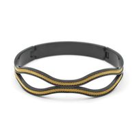Simple Style Geometric Stainless Steel Plating Gold Plated Men's Bangle sku image 6